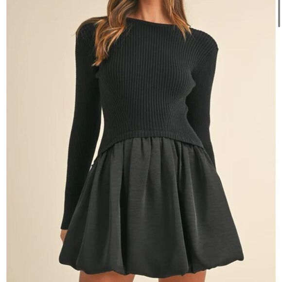 Mable Dresses & Skirts - Mable/Anthropologie Avara Bubble Skirt Mini Dress